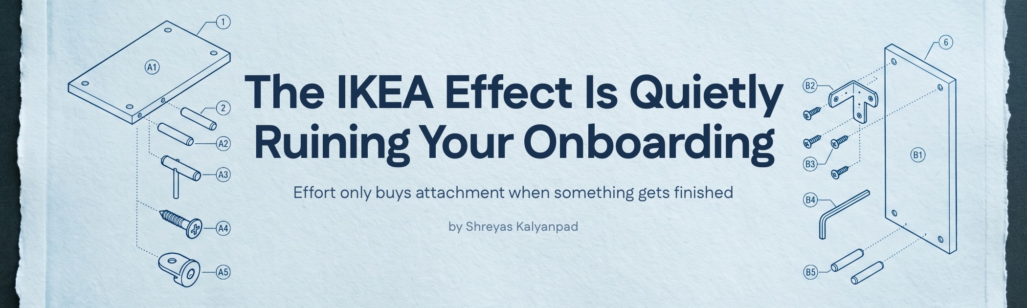 Cover art for The IKEA Effect Is Quietly Ruining Your Onboarding